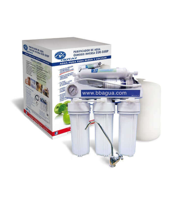 filtres purificateurs d'eau haute compatibilité clé téflon et bornes Kit filtres à osmose inverse 5 étapes Jacar 