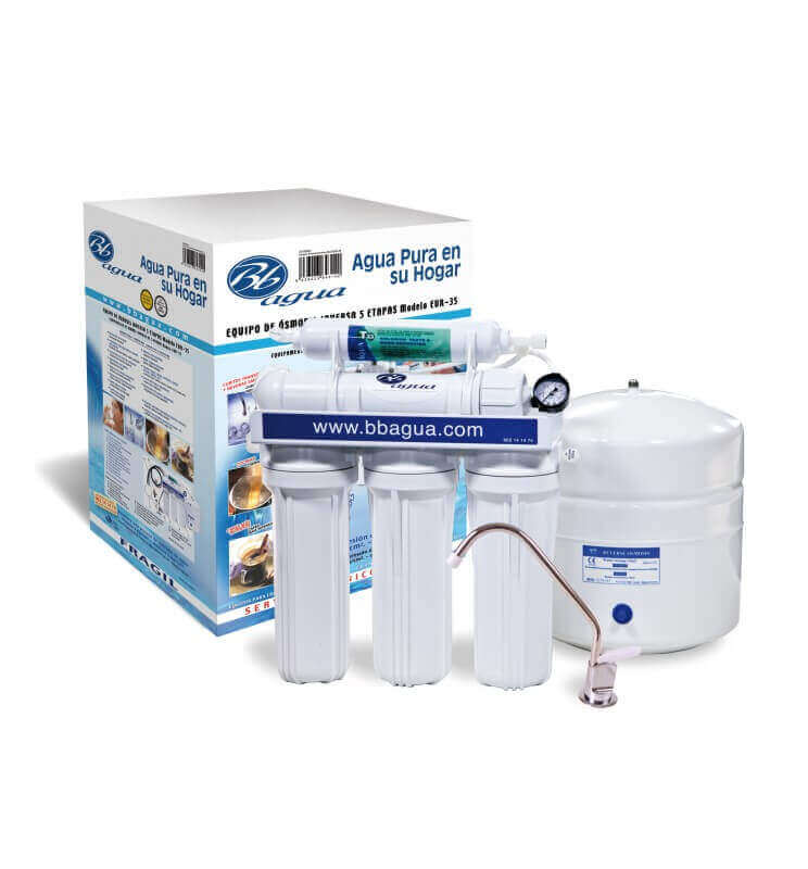 Filtro de Agua 150 GPD - Ósmosis Inversa 5 Etapas