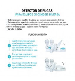 Sensor Detector de Fugas de Agua